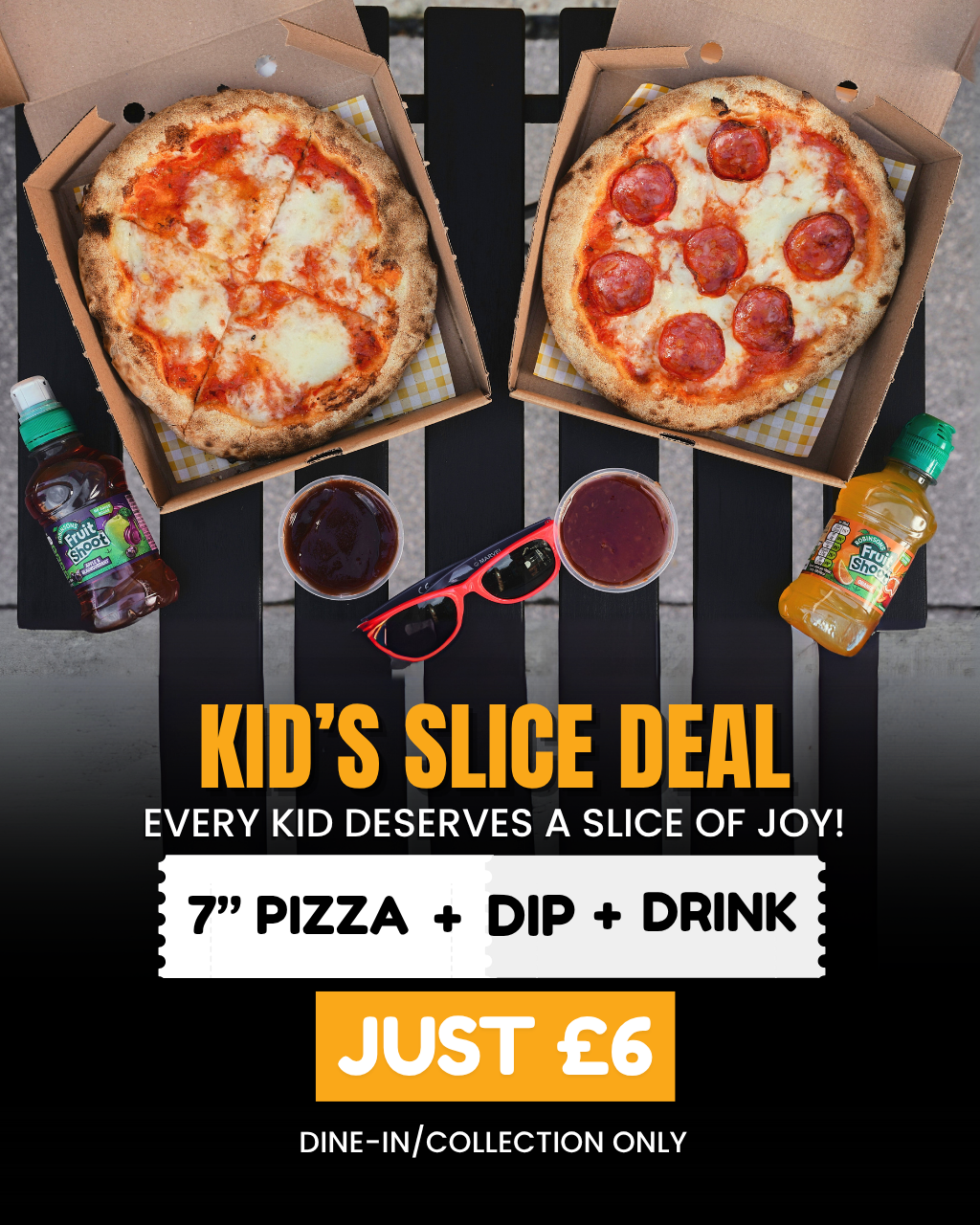 Melt Pizza Kids Slice Deal